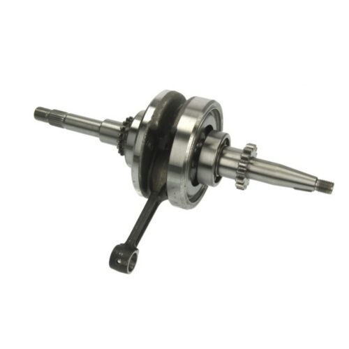 Crankshaft GY-6 4T 50-80cc, 16 teeth, carburetor